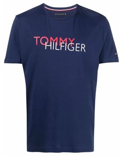 Футболка с логотипом Tommy hilfiger