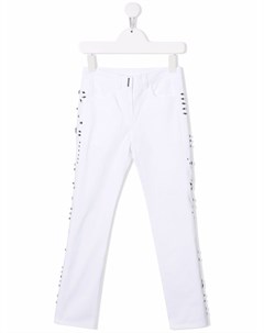 Декорированные джинсы скинни Givenchy kids