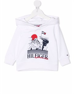 Худи из органического хлопка с логотипом Tommy hilfiger junior