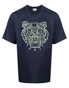 Футболка с вышивкой Tiger Kenzo