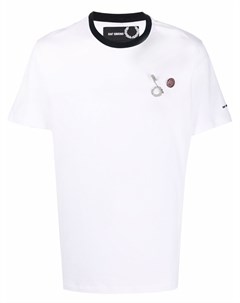 Декорированная футболка Raf simons x fred perry