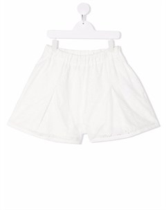 Шорты с английской вышивкой Ermanno scervino junior