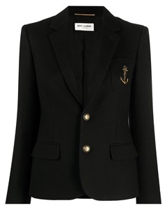 Однобортный блейзер Saint laurent