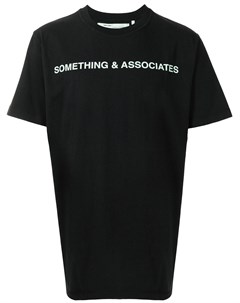 Футболка Something Associates Off-white