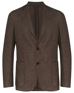 Однобортный пиджак без подкладки Ermenegildo zegna