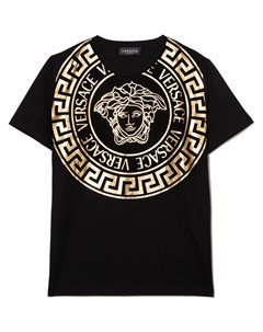 Футболка с логотипом Versace kids