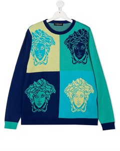 Толстовка с принтом Medusa Versace kids