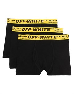 Комплект из трех боксеров Off-white