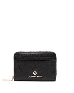 Кошелек из зернистой кожи с логотипом Michael michael kors