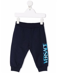 Спортивные брюки с логотипом Versace kids