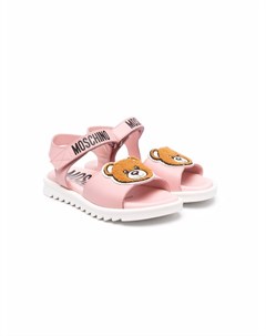 Сандалии Teddy Bear на липучках Moschino kids