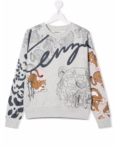 Толстовка с принтом Kenzo kids