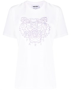 Футболка с вышивкой Tiger Kenzo