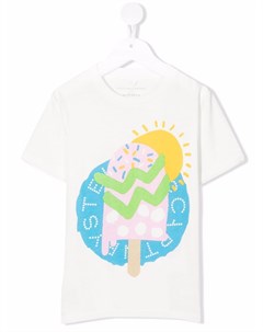 Футболка с принтом Stella mccartney kids