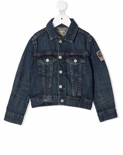 Джинсовая куртка с карманами Ralph lauren kids