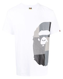 Футболка с логотипом в клетку A bathing ape®