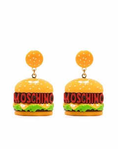 Серьги клипсы Moschino