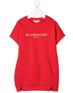 Платье толстовка с логотипом Givenchy kids