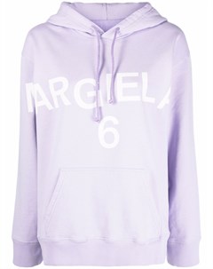 Худи с логотипом Mm6 maison margiela