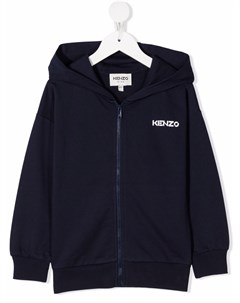 Худи на молнии с логотипом Kenzo kids