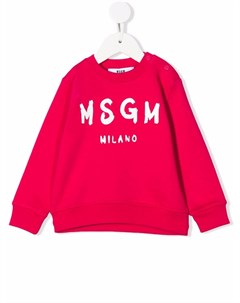 Толстовка с логотипом Msgm kids