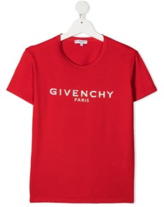 Футболка с логотипом Givenchy kids