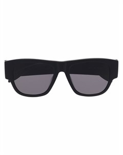 Солнцезащитные очки в прямоугольной оправе Alexander mcqueen eyewear