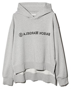 Толстовка с круглым вырезом и логотипом Mm6 maison margiela kids