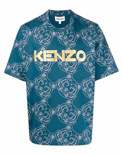 Футболка с логотипом Tiger Kenzo