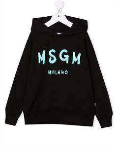 Худи с логотипом Msgm kids