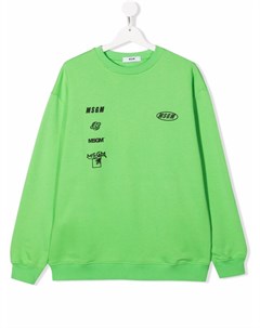 Толстовка с логотипом Msgm kids