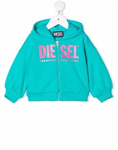 Худи на молнии с логотипом Diesel kids