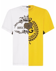 Футболка с логотипом Dolce&gabbana