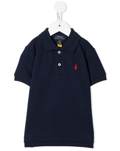 Футболка с вышитым логотипом Ralph lauren kids