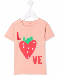 Футболка с графичным принтом Love Stella mccartney kids