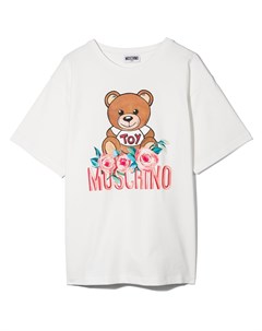 Футболка с графичным принтом Moschino kids