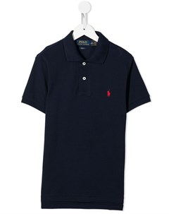 Рубашка поло с вышитым логотипом Ralph lauren kids