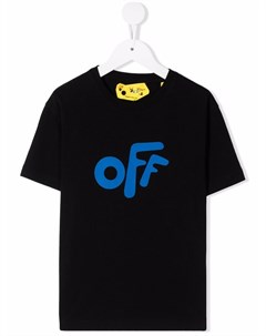 Футболка с логотипом Off-white kids