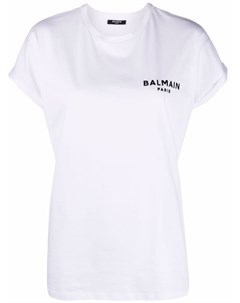 Футболка с логотипом Balmain