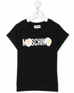 Футболка Sunny Side Egg Moschino kids