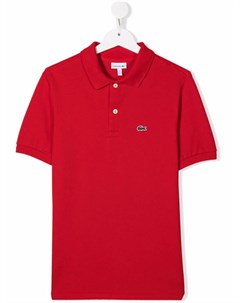 Рубашка поло с вышитым логотипом Lacoste kids