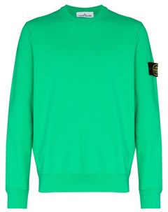 Толстовка с нашивкой логотипом Stone island