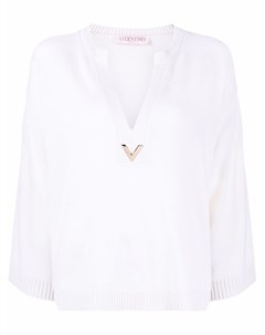 Кашемировый джемпер с декором VGold Valentino