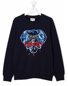 Толстовка с вышивкой Elephant Kenzo kids