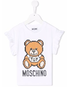 Футболка с принтом Teddy Bear Moschino kids