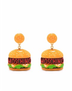 Серьги подвески Moschino