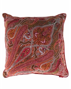 Подушка с принтом пейсли Etro home