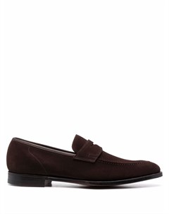 Замшевые лоферы Crockett & jones