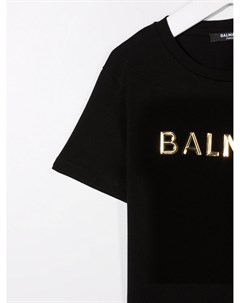 Футболка с логотипом Balmain kids