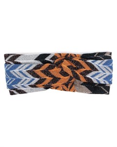 Повязка на голову с узором зигзаг Missoni